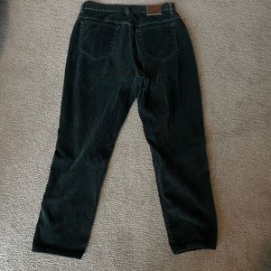 Vintage Lee Riveted Cord Pants in Green